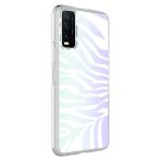 Zore Vivo İle Uyumlu Y20 Kılıf M-Blue Desenli Kapak