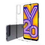 Zore Vivo İle Uyumlu Y20 Kılıf Süper Silikon Kapak