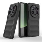 Zore Xiaomi ile uyumlu Mi 13 Ultra Kılıf Esnek TPU Oyuklu Arka Yüzey Tasarımlı Zore Etnik Silikon Kapak Siyah