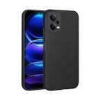 Zore Xiaomi ile uyumlu Redmi Note 12 5G Kılıf Zore Premier Silikon Kapak Siyah
