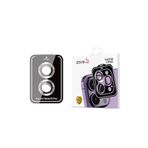Zore Xiaomi İle Uyumlu Redmi Note 13 Pro 4G Kamera Lens Koruyucu Cam Filmi, Gümüş