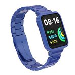Zore Xiaomi İle Uyumlu Redmi Watch 2 Lite KRD-60 Metal Kordon Lacivert
