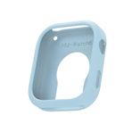 Zore Xiaomi ile uyumlu Redmi Watch 6 Yumuşak TPU Silikon Kasa Koruyucu Zore Watch Gard 41 Açık Mavi