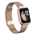 Zore Xiaomi İle Uyumlu Redmi Watch (Mi Watch Lite) Krd-59 Metal Kordon