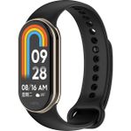 Zore Xiaomi Mi Band 9 Uyumlu Serisi Klasik Kordon Silikon Strap Kayış - Siyah