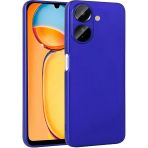 Zore Xiaomi Poco C65 Kılıf Msra Premier Silikon Kapak-Saks Mavi