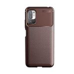 Zore Xiaomi Poco M3 Pro Karbon Tasarım Negro Silikon Cep Telefonu Kılıfı