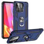 Zore Xiaomi Redmi 10C Kılıf Zırhlı Standlı Mıknatıslı Tank Kapak - Lacivert Kılıf