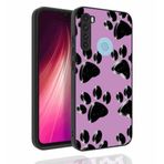 Zore Xiaomi Redmi Note 8 Desenli Kamera Korumalı Parlak Nora Kapak Kılıf
