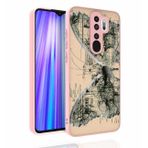Zore Xiaomi Redmi Note 8 Pro Desenli Kamera Korumalı Parlak Nora Kapak Kılıf