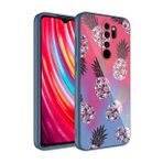Zore Xiaomi Redmi Note 8 Pro Kamera Korumalı Desenli Sert Silikon Epoksi Kapak Kılıf