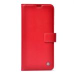 Zore Xiaomi Redmi Note 9 4G Suni Deri Kar Delux Kapaklı Cüzdan Cep Telefonu Kılıfı