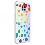 Zore Xiaomi Redmi Note 9 Pro 5G M-Blue Desenli Kapak Kılıf