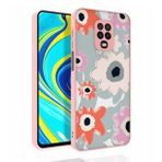 Zore Xiaomi Redmi Note 9S Desenli Kamera Korumalı Parlak Nora Kılıf