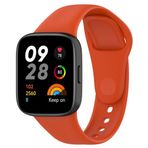 Zore Xiaomi Redmi Watch 3 KRD-81 Turuncu Silikon Kordon