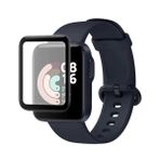 Zore Xioami ile uyumlu Redmi Watch (Mi Watch Lite) PMMA Pet Saat Ekran Koruyucu Siyah