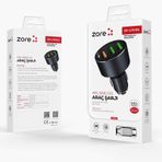 Zore ZRC703Q Micro 2 İn 1 Araç Şarj Seti