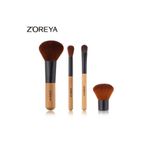 Zoreya Bambu 4 Parça Mini Sehayat Makyaj Fırça Seti