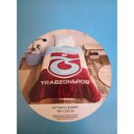 Zorlu Lisanslı Trabzonspor Battaniye Tek Kişilik - Bordo - 160 x 220 cm