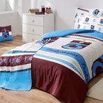 Zorluteks 150x200 cm Trabzonspor Taraftar Lisanslı Tek Kişilik Pike