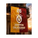 Zorluteks Galatasaray Şampiyonluk Bayrağı 150*185