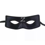Zorro Maskesi Arkadan Lastikli Z Baskılı (5433)
