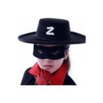 Zorro Şapkası ve Göz Maskesi - Renkli