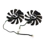 ZOTAC GeForce GTX 1080 1070 AMP Sürümü Aksesuarları için Evrensel GPU Soğutma Fanı Grafik Kartı Soğutucu Çap 95 mm