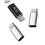 zoyuzan Adaptör Lightning - USB C iPhone için (3 adet) Tip C Fiş Jak Kablosu 65 W Android Hızlı Şarj Cihazı Apple 15 Pro Max Plus iPad Pro için Kablo Konektörü Samsung Mobil Tablet Dönüştürücü için
