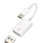 zoyuzan Adaptör USB C - USB Fiş Kablosu USB A Bağlantısı Tablet Kablosu Tip C OTG Dönüştürücü Thunderbolt Port Macbook Air Mini Huawei Mate Xiaomi Redmi Google Pixel Samsung Galaxy ile Uyumlu
