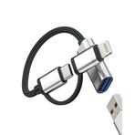 zoyuzan Lightning USB C OTG Adaptör Apple iPhone 15 için iPad USB Stick Kablo Kamera Soket Fiş Kamera Dijital Kamera Kart Okuyucu Jak Samsung Type-c 3.0 Adaptör Bağlantısı Car Hub ile Uyumlu