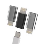 zoyuzan USB C Dişi Lightning Fiş Adaptörü (3 Adet) Apple MFI için Sertifikalı Şarj Kablosu iPhone 14 13 12 Type-C Jak Kablo Soket PD Charger iPad Devices Jack Data Aktarım Aksesuar Dönüştürücü