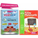 Zoziler 4.Sınıf Matematik Canlanan Soru Bankası ve Çıkartmalarla Matematik Kitabı