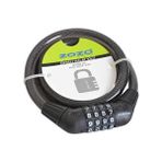 Zozo 12X100 4 Şifreli Kilit - Siyah