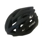 Zozo MV29 Unisex Işıklı Kask Mat Siyah - Gri - Siyah