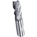 ZPS DIN844N HSSCO8 2.5 mm 3 Ağız Kısa Parmak Freze