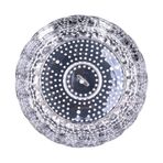 ZPSHYD Stainl çelik katlanır buhar sepeti, çok fonksiyonlu buhar rafı, yemek pişirme kabı, ev aleti, 25 cm çap