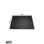 Zq Polimer Kaymaz Taban Kauçuk Dış Mekan Paspası, Kauçuk Kapı Önü Paspası 60x80 cm Spike Mat