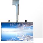 ZQMKQCEK Elektrikli Tavan TV Standı, Tavan TV Standı, Uzaktan Kumandalı Yüksekliği Ayarlanabilir Elektrikli TV Asansörü, Motorlu TV Standı, Tavan TV Standı (60 cm)