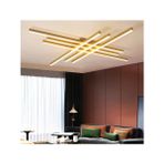 Zr Aydınlatma Gold 100X100CM 4000K, Kumandalı, LED Tavan Lambası,avize,modern Aydınlatma,dekoratif Işık