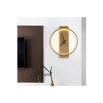 ZR AYDİNLATMA Zr Aydınlatma Eskitme Gold 3000K Ø30CM Kare LED Saat,aplik,duvar Aydınlatması
