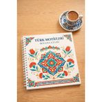 Z&R CRAFT Geleneksel Türk Desenleri Boyama Kitabı | Mandala, Osmanlı Motifleri, Rahatlatıcı Sanat (21x21)