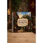 Z&R CRAFT Orta Çağ’da Avrupa – Yetişkin Boyama Kitabı | Tarihi Şatolar, Köyler ve Avrupa Yaşamı | 21x21