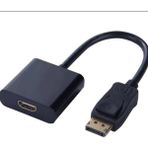 ZR139 Dp To Hdmı Çevirici Uyumlu Bilgisayar ve Laptoplar için Kompakt Tasarım ve Yüksek Performans - Siyah