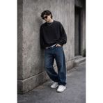 ZÉRIA Erkek Geniş Kalıp Baggy Pantolon Vintage Style Rahat Kesim Günlük Streetwear