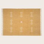 Zsa Zsa Zsu Jaıpur Sarı Pamuk Kilim 120x180 Cm - 120 x 180 cm