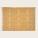Zsa Zsa Zsu Jaıpur Sarı Pamuk Kilim 80x150 Cm - 80 x 150 cm
