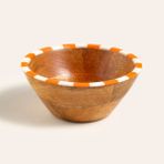 Zsa Zsa Zsu Nohar Mango Ağacı - Reçine Kase 13X13X6 cm Turuncu - 13 x 13 x 6 cm