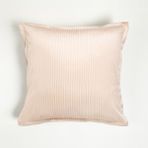 Zsa Zsa Zsu Solıd Kum Rengı Pamuk Saten Yastık Kılıfı - Kum Rengi - 60x60 + 2 Cm