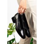 ZSHOES Kadın Kırışık Rugan Desenli Hafif Topuklu Ayakkabı (41/42/43 Özel Büyük Numara Dahil)